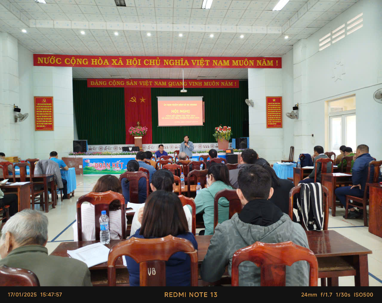UBND xã Ea H'đing tổ chức Hội nghị tổng kết năm 2024, giao kế hoạch Nhà nước năm 2025